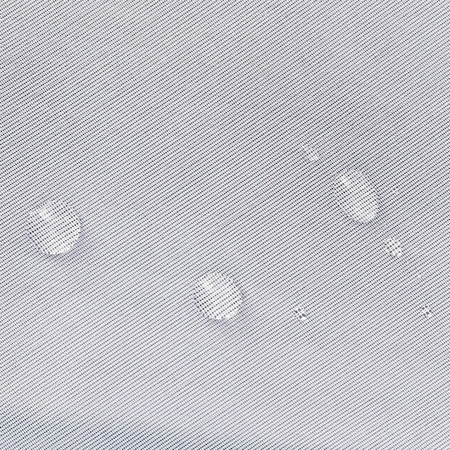 Gennemsigtigt udendørs gardin med metaløjer