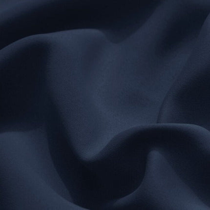 Mørkeblåt vandafvisende gardin til udendørs brug