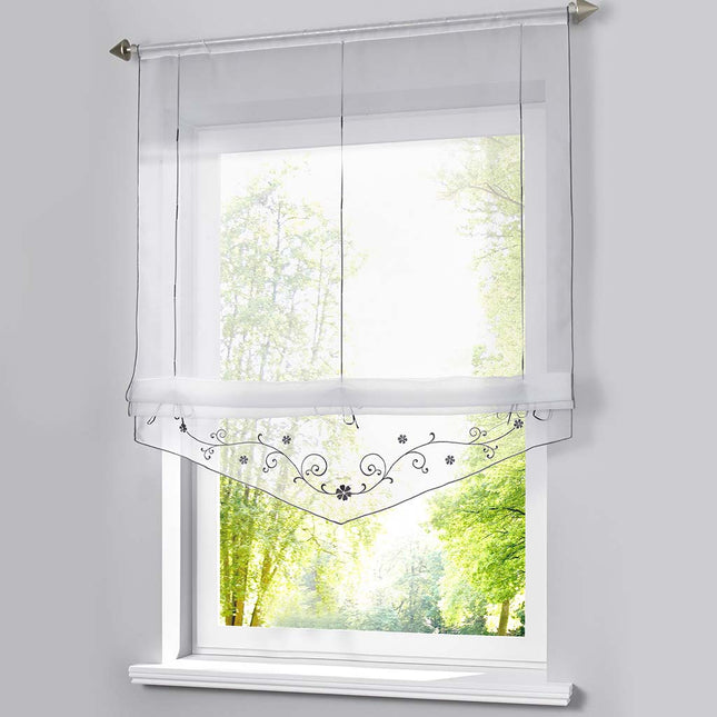 Let foldegardin til køkkenet