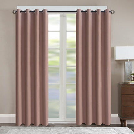 Støvet rosa Bauska mørklægningsgardin