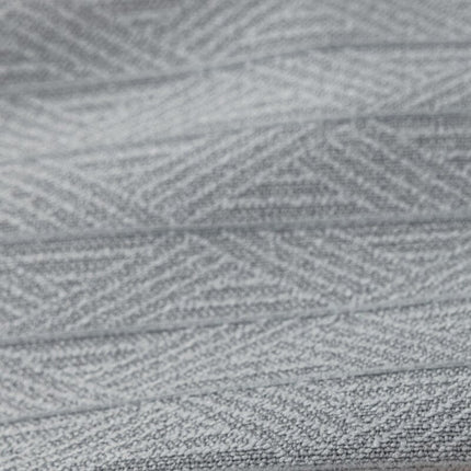 Lysegrå mørklægningsgardin med fin tekstur