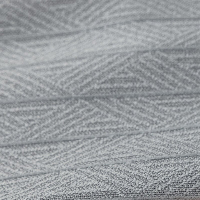 Lysegrå mørklægningsgardin med fin tekstur