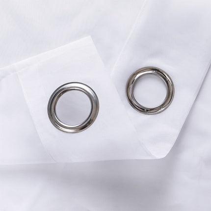 Elegant gennemsigtigt gardin med ringe