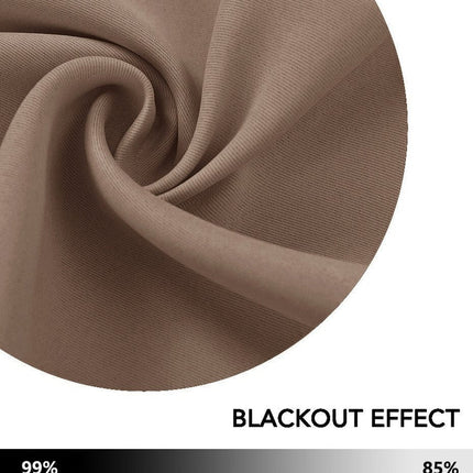 Termisk og lydisolerende mørklægningsgardin