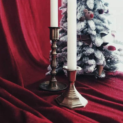 Mørklægningsgardin i sennepsgul velour