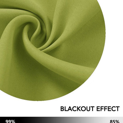 Termisk og lydisolerende mørklægningsgardin