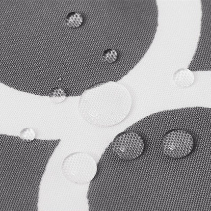 Vandtæt udendørs gardin med mønster