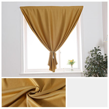 Karamelfarvet transportabelt mørklægningsgardin