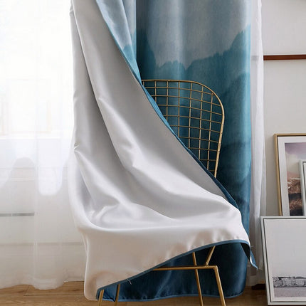 Denali mørklægningsgardin med ombre effekt