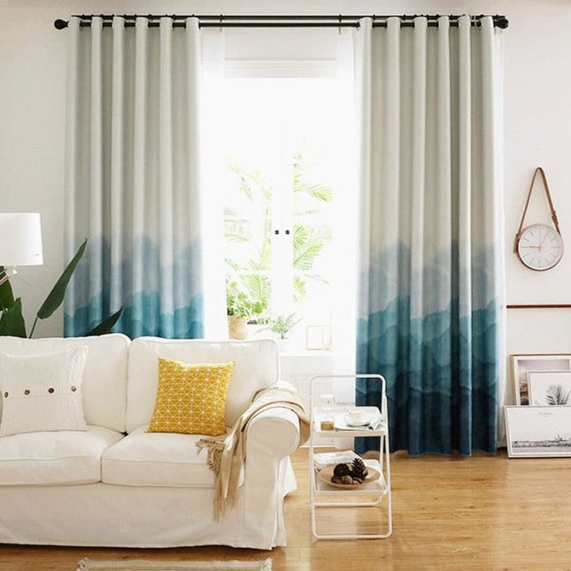 Denali mørklægningsgardin med ombre effekt