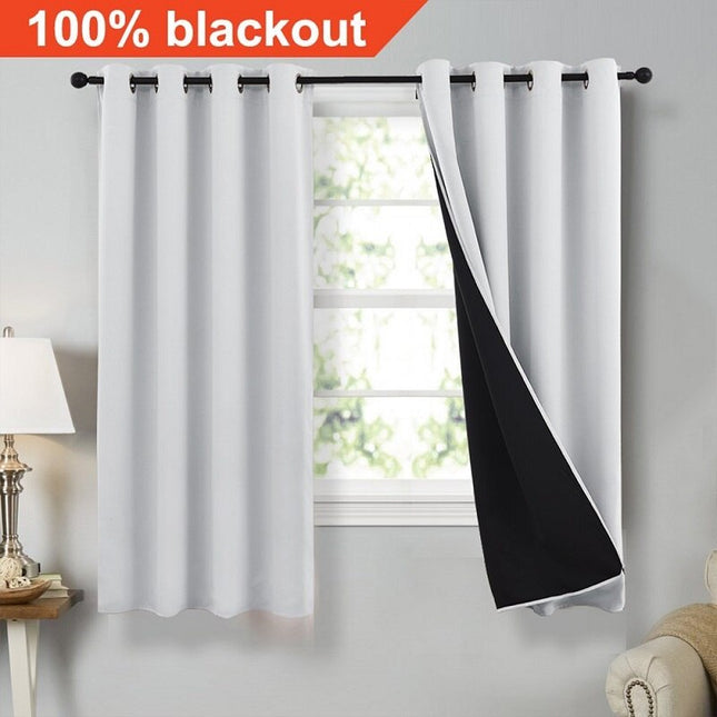 Mørklægningsgardin med 100% mørklægning