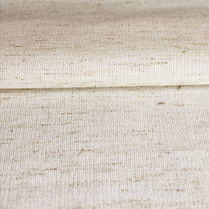 Moderne gardin med brune striber