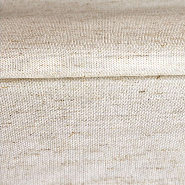 Moderne gardin med brune striber