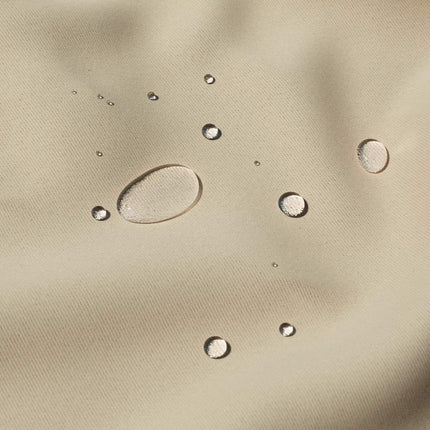 Beige udendørs gardin med løbegang