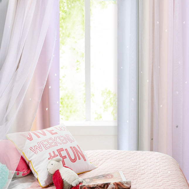 Let udendørsgardin til terrasse