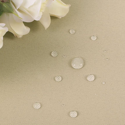 Lyst havegardin med brede stropper