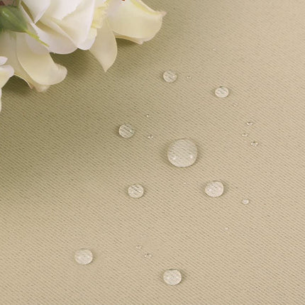 Vejrbestandigt havegardin med metalringe