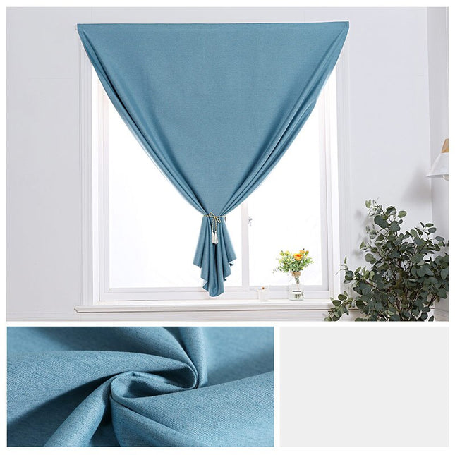 Blåt transportabelt mørklægningsgardin til rejse