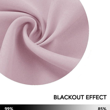 Termisk og lydisolerende mørklægningsgardin