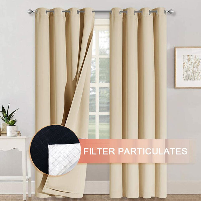 Arpaloo termisk mørklægningsgardin 100% lystæt