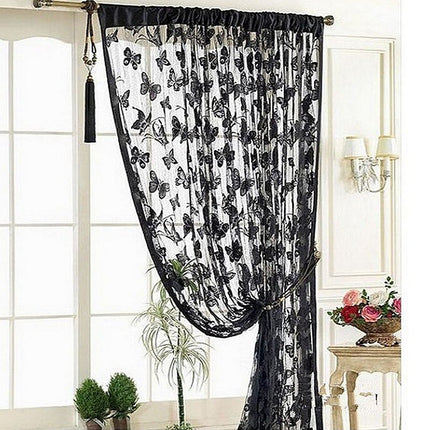 Let gardin med sommerfugle mønster