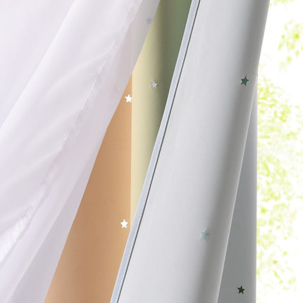 Let udendørsgardin til terrasse