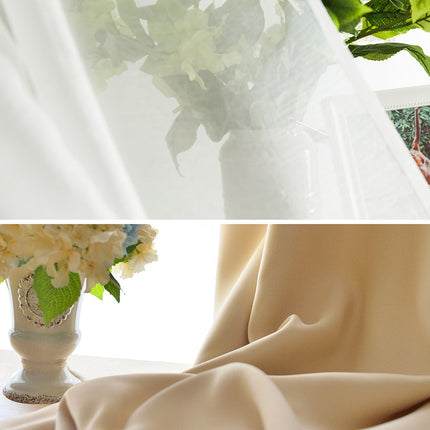 Vandafvisende udendørs gardin til altan