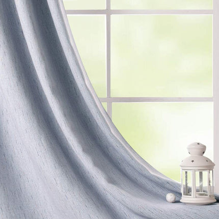 Mørkt meleret gardin til stuen