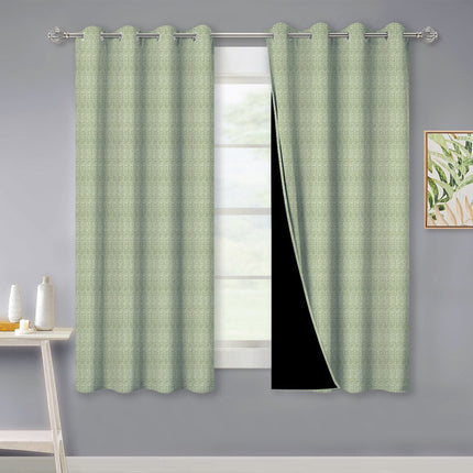 Tekstureret mørklægningsgardin til soveværelset