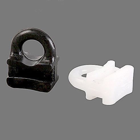 Sort gardinskinne til nem loftmontering