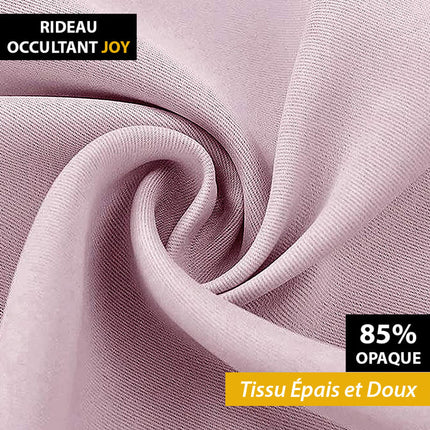 Joy mørklægningsgardin i sart rosa