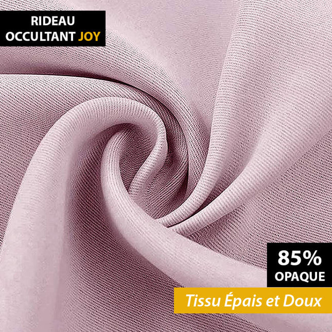 Joy mørklægningsgardin i sart rosa