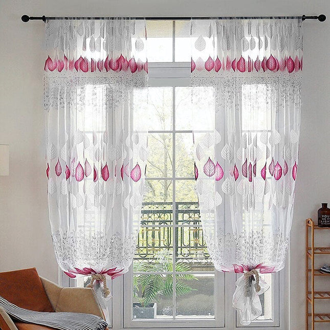 Let gardin med grå og lilla blade