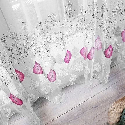 Let gardin med grå og lilla blade