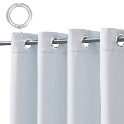 Hvidt vandtæt gardin til havepavillon