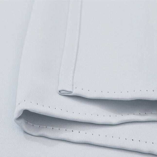 Hvidt vandtæt gardin til havepavillon