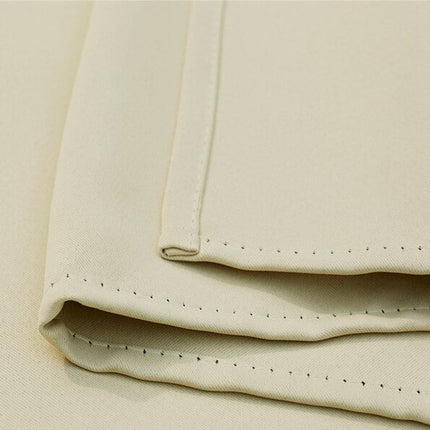 Cremefarvet vandafvisende gardin til haven