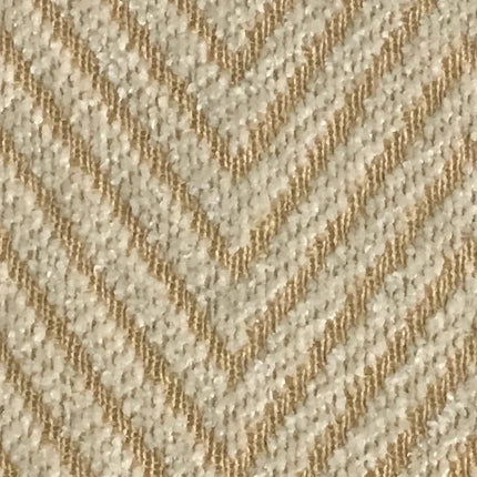 Cremefarvet Valego mørklægningsgardin med mønster