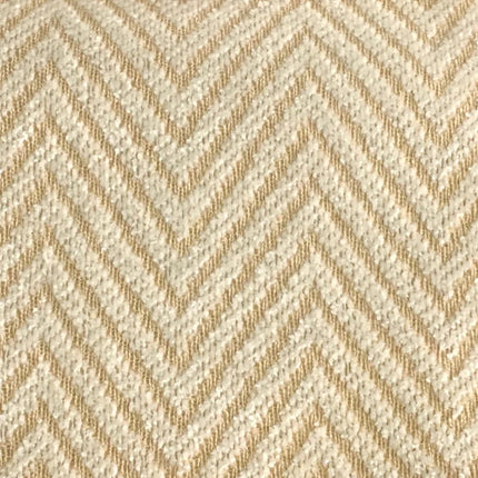 Cremefarvet Valego mørklægningsgardin med mønster