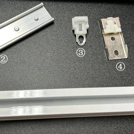 Robust gardinskinne til tunge gardiner