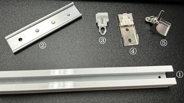 Robust gardinskinne til tunge gardiner