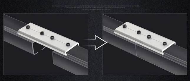 Robust gardinskinne til tunge gardiner