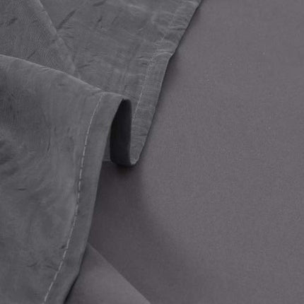 Dobbelt mørklægningsgardin med transparent lag