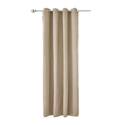 Beige udendørs gardin til solbeskyttelse