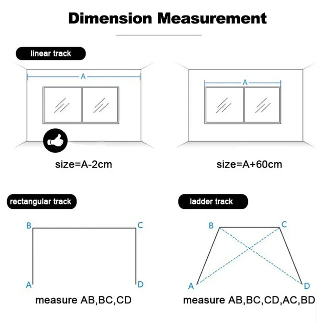 Motoriseret gardinskinne til smart home