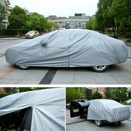 Sort mørklægningsstof med sølvbelægning