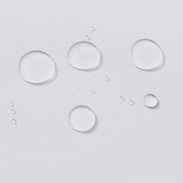 Vandafvisende udendørs gardin med øjer