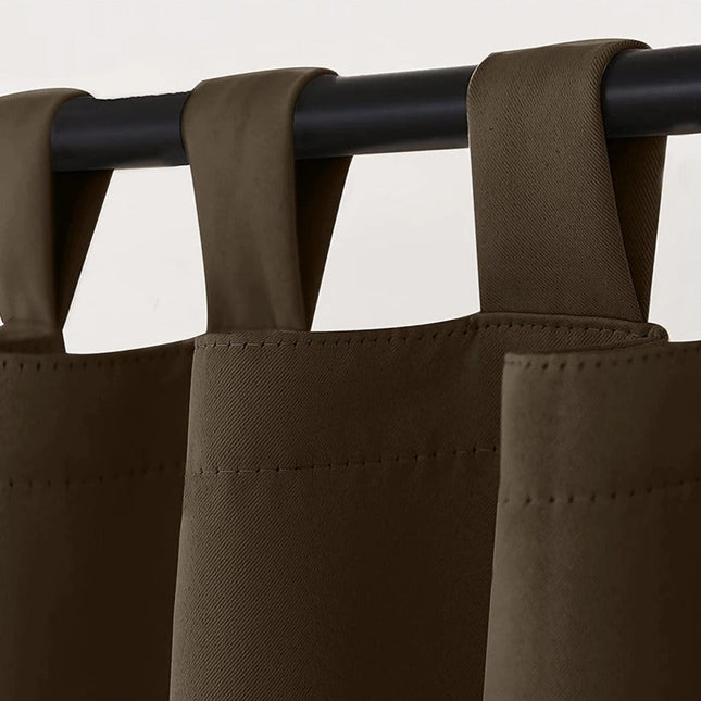 Udendørs gardin til overdækket terrasse