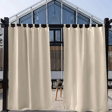 Udendørs gardin til overdækket terrasse