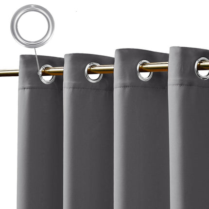 Slidstærkt udendørs gardin med øjer